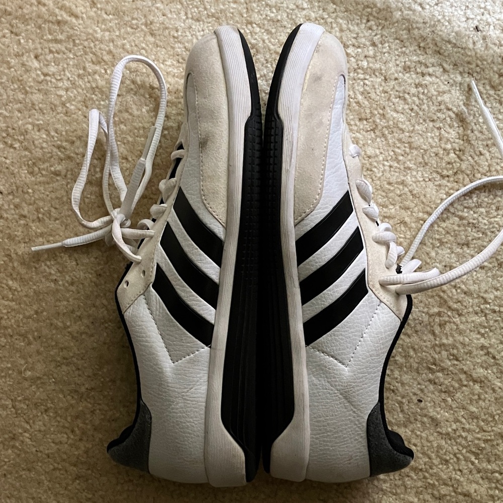 Adidas White Low-Top Sneakers